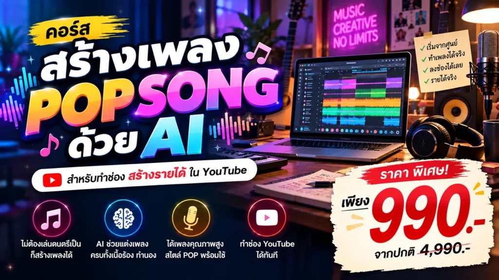 ภาพปกคอร์ส pop song